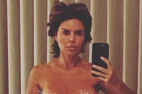 Lisa Rinna, 60, Rings in the New Year with Throwback Nude Selfie Featuring Nipple Sparklers