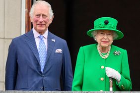Mandatory Credit: Photo by Tim Rooke/Shutterstock (12973384md) Prince Charles and Queen Elizabeth II Platinum Jubilee Pageant, London, UK - 05 Jun 2022