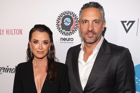 Kyle Richards and Mauricio Umansky attend the Homeless Not Toothless Hollywood Gala