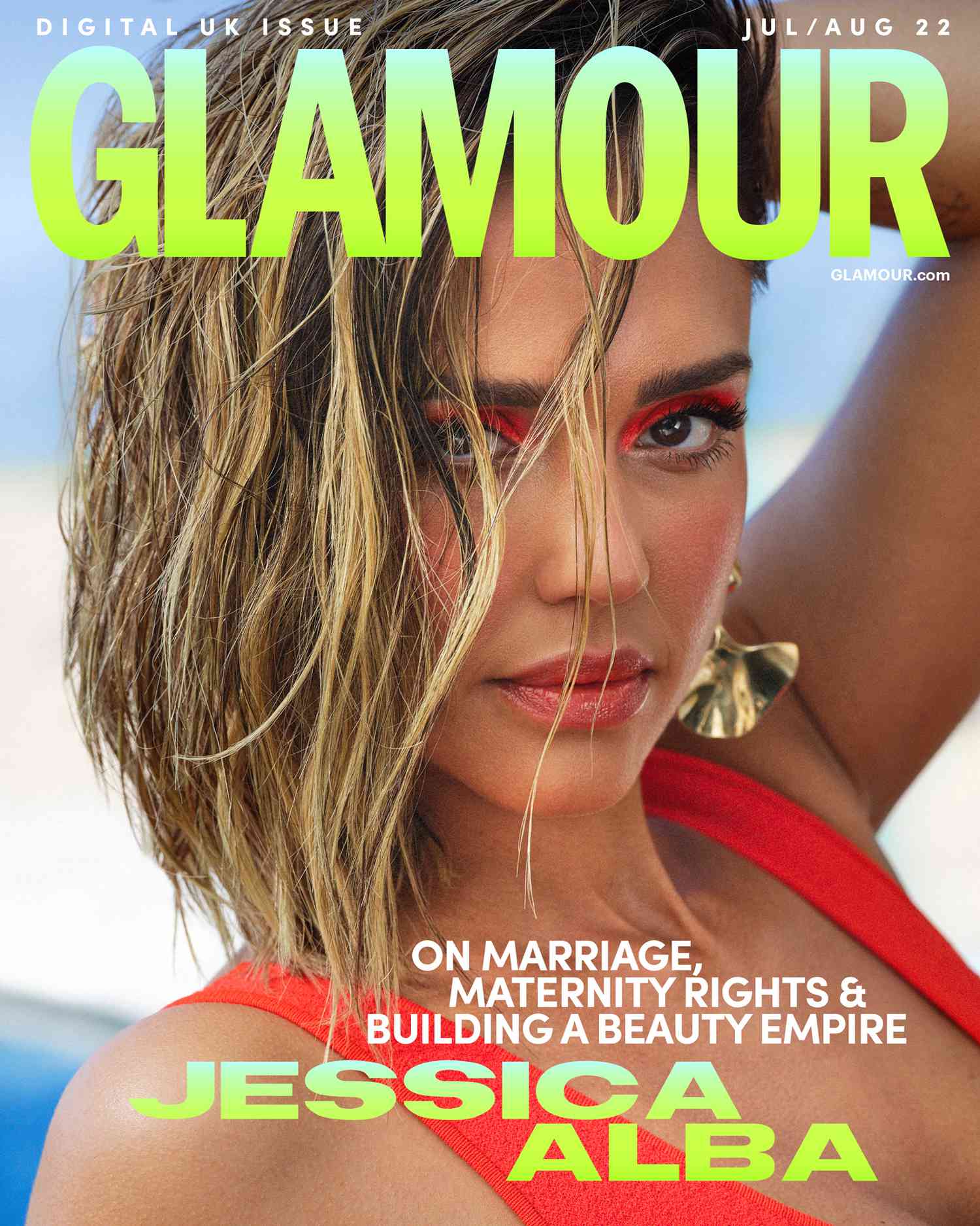 Jessica Alba Glamour Cover August 2022