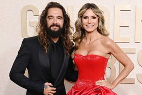 Tom Kaulitz and Heidi Klum attend the 81st Annual Golden Globe Awards