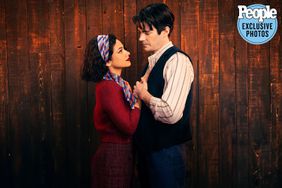 Grant Gustin and Isabelle McCalla in Water For Elephants on Broadway.