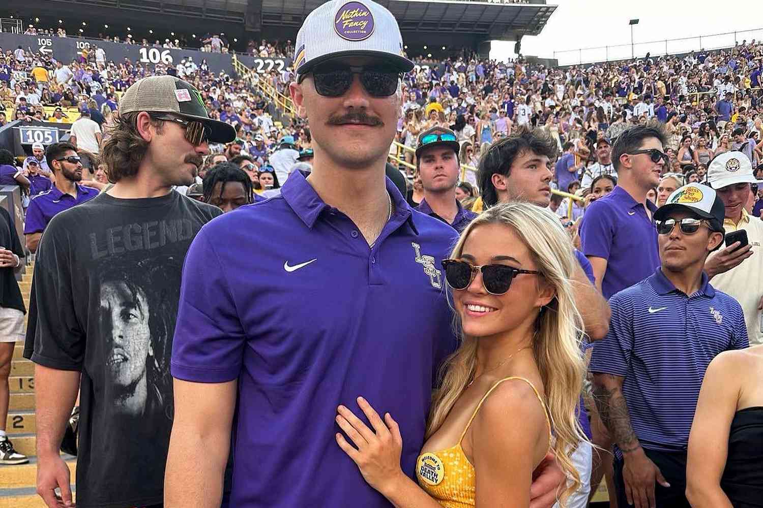 Olivia Dunne Cozies Up to Boyfriend and MLB Prospect Paul Skenes at LSU Football Game