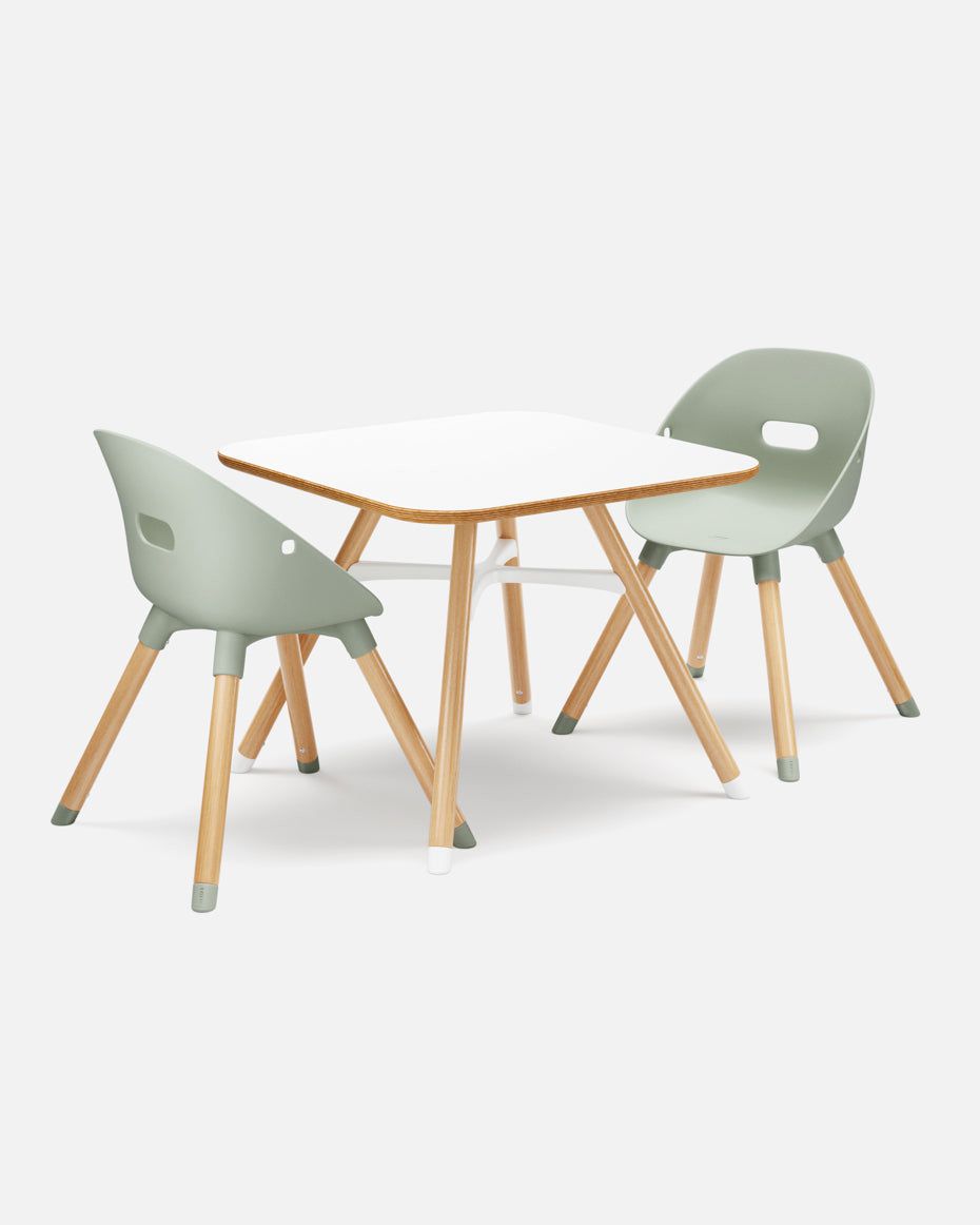 The Lalo Playkit table and chairs https://meetlalo.com/products/theplaykit