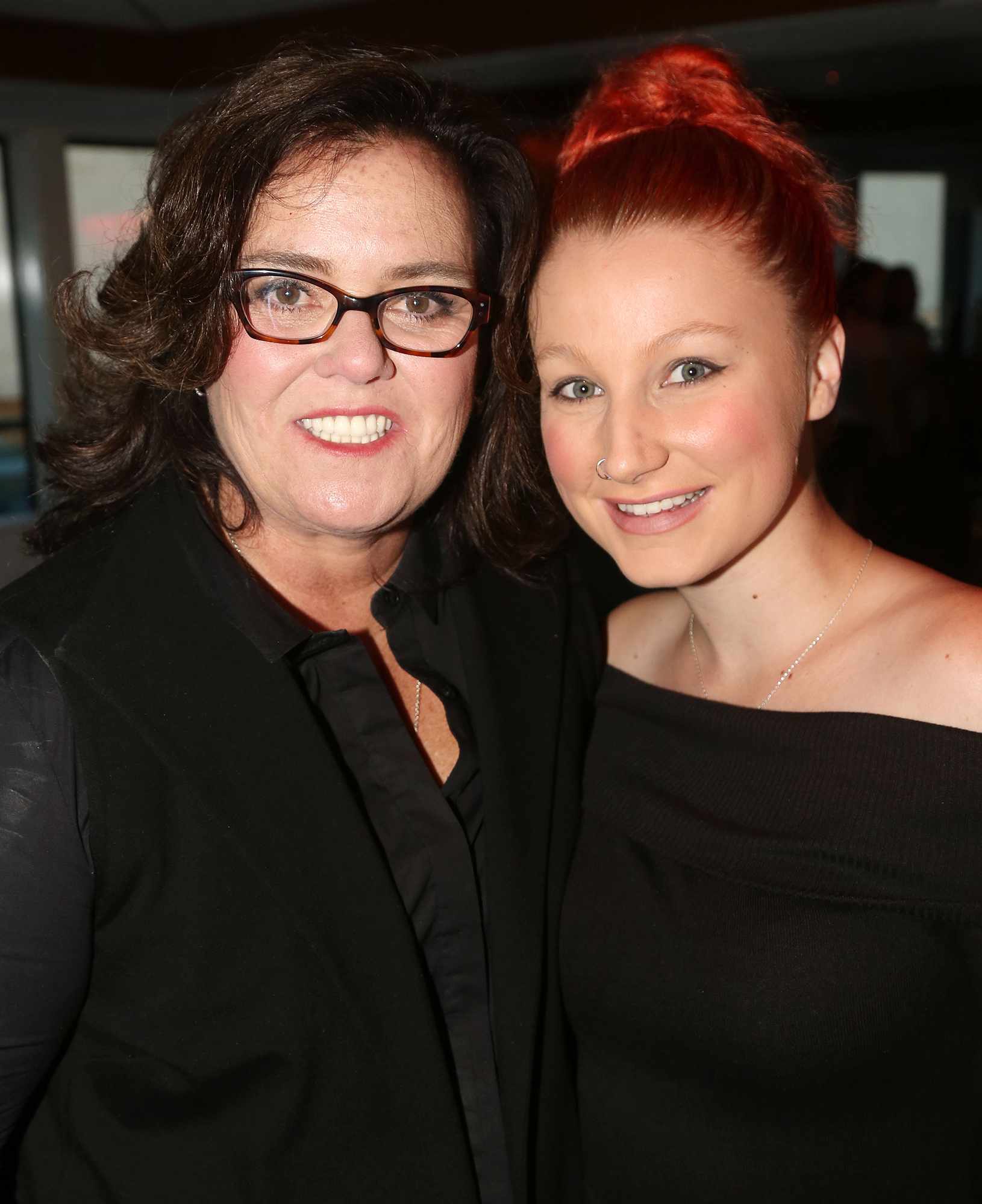 Rosie O'Donnell and Chelsea Belle O'Donnell pose at the "2nd Annual Fran Drescher Cancer Schmancer Sunset Cabaret Cruise" on The SS Hornblower Infinity Crusie Ship on June 20, 2016 in New York City
