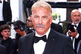 Kevin Costner attends the "Horizon: An American Saga" Red Carpet at the 77th annual Cannes Film Festival at Palais des Festivals on May 19, 2024 in Cannes, France.