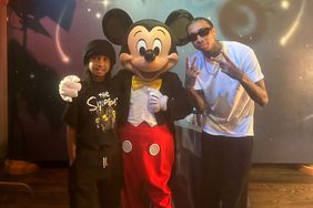 Tyga and his son King having a fun weekend together at Disneyland followed by the LAFC vs Inter Miami match.