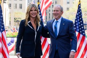 TODAY -- Pictured: Jenna Bush Hager and George W. Bush on Tuesday, April 20, 2021