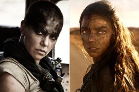Charlize Theron in Mad Max Fury Road, Anya Taylor-Joy in Furiosa: A Mad Max Saga