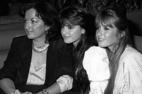 Kathleen Richards, Kyle Richards and Kim Richards sighted on April 23, 1983 at the Palace Theater in Hollywood, California.