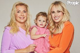 Rebel Wilson photographed exclusively for People, along with fiancee, Ramona Agruma, and daughter, Royce, at Smashbox Studios in Culver City on March 15, 2024.