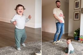 Mom and Dad Laugh Hysterically as They Try Teaching Their Infant Son How to Jump in Viral Video