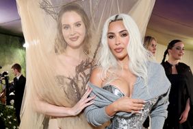 Lana Del Rey and Kim Kardashian attend The 2024 Met Gala 