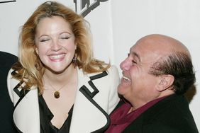 Drew Barrymore and director Danny DeVito attend the "Duplex" film premiere at the Beekman Theater September 18, 2003 in New York City. 