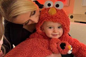 Paris Hilton Dresses Up Son Phoenix as Elmo: Baby's First Halloween
