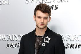 Brandon Flynn attends as Swarovski celebrates SKIMS Collaboration and unveils it's NYC flagship store on November 07, 2023 in New York City