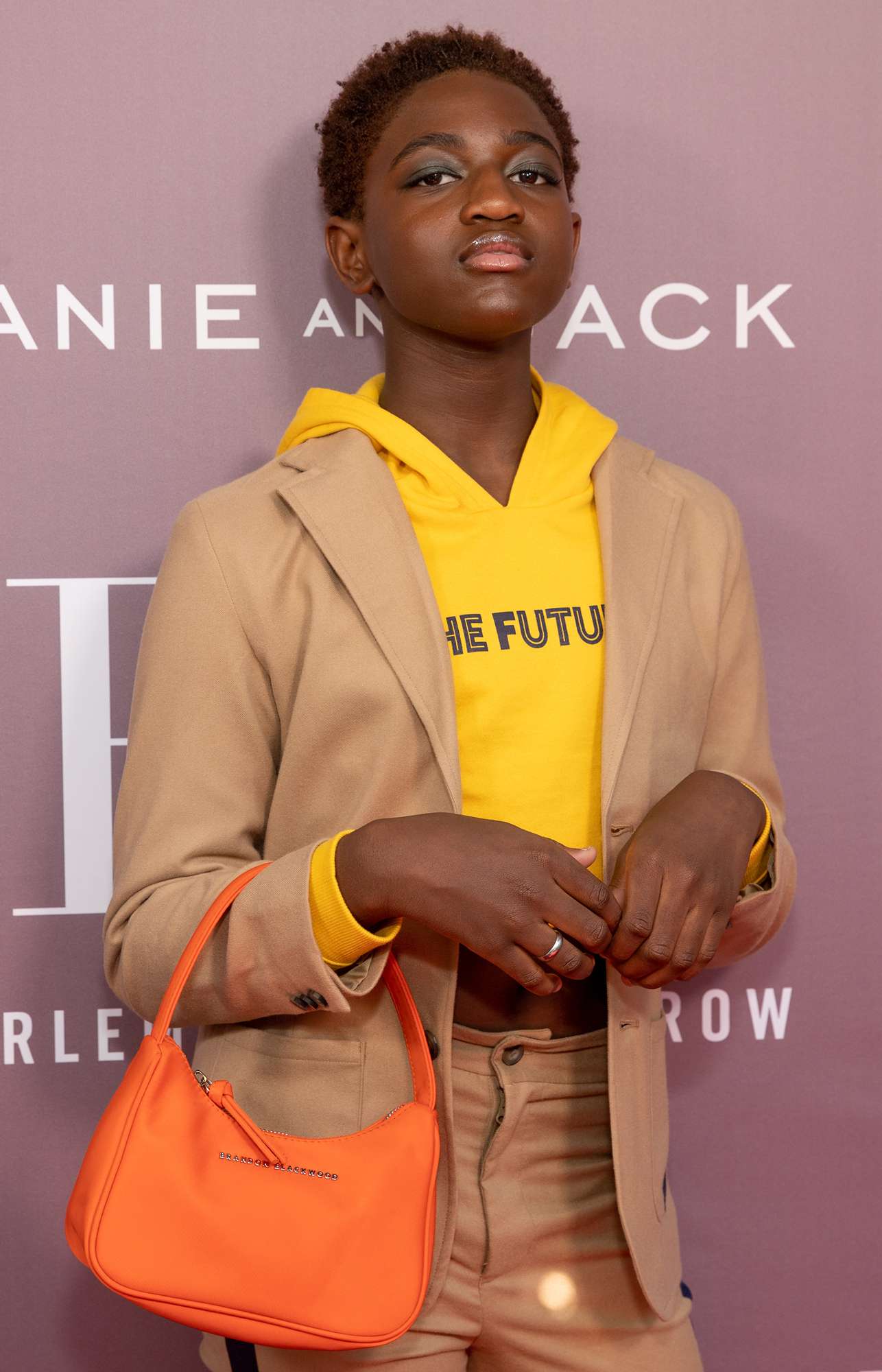 Zaya Wade attends Harlem's Fashion Row x Janie and Jack Los Angeles Fashion presentation at Gracias Madre on October 16, 2021 in West Hollywood, California