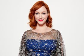 Christina Hendricks attends the 21st Costume Designers Guild Awards x Getty Images Portrait Studio presented by LG V40 ThinQ on February 19, 2019 in Beverly Hills, California.