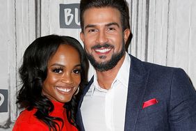 Rachel Lindsay and Bryan Abasolo attend the Build Series to discuss 'The Bachelorette' at Build Studio on September 30, 2019 in New York City