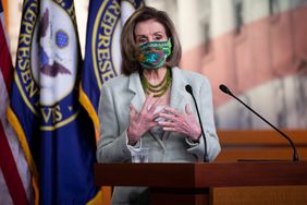 Speaker of the House Nancy Pelosi, D-Calif., speaks during her weekly news conference in Washington on Thursday, March 4