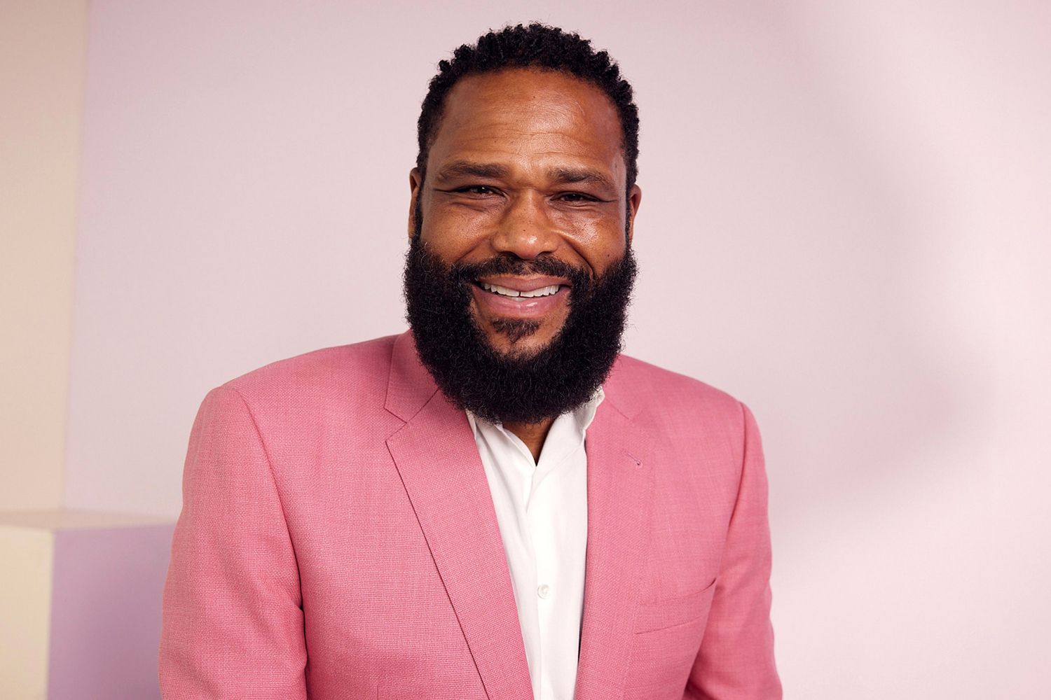 Anthony Anderson poses at the IMDb Official Portrait Studio during D23 2022 at Anaheim Convention Center on September 09, 2022