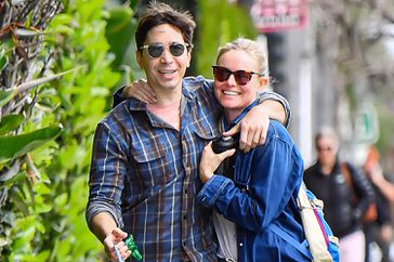 EXCLUSIVE: Kate Bosworth & husband Justin Long were spotted looking happily in love while walking their dog 'Happy' in Studio City, CA