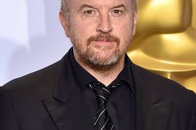 Louis C.K. poses in the press room during the 88th Annual Academy Awards at Loews Hollywood Hotel on February 28, 2016