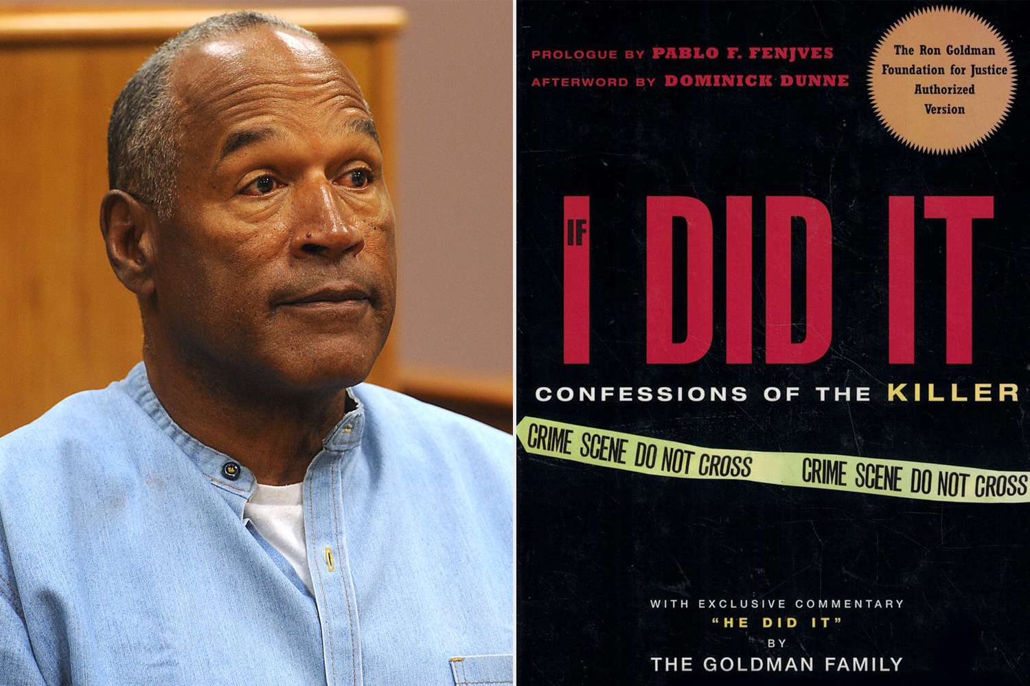 O.J. Simpson, If I Did It book Cover