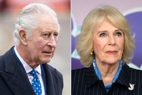 King Charles III visits Milton Keynes; Camilla, Queen Consort, gives a speech as she visits the S.T.O.R.M Family Centre