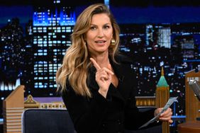 THE TONIGHT SHOW STARRING JIMMY FALLON -- Episode 1945 -- Pictured: (l-r) Model Gisele Bundchen during an interview with host Jimmy Fallon 