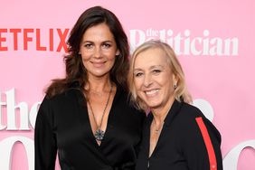 Julia Lemigova (L) and Martina Navratilova attend Netflix's "The Politician" Season One Premiere at DGA Theater on September 26, 2019