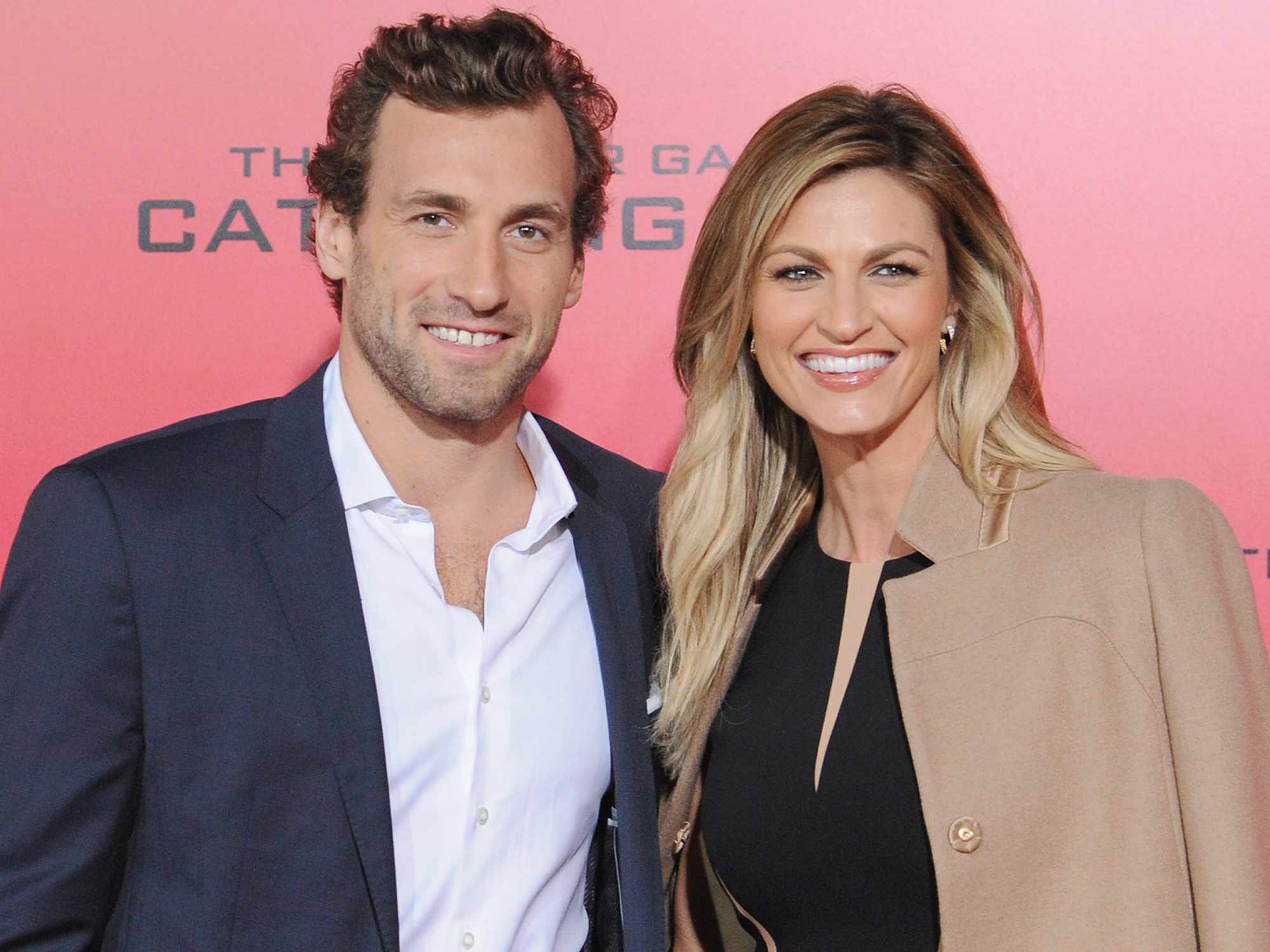 Jarret Stoll and Erin Andrews at the Los Angeles Premiere "The Hunger Games: Catching Fire"