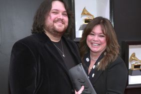 Wolfgang Van Halen, and Valerie Bertinelli attend the 64th Annual GRAMMY Awards at MGM Grand Garden Arena on April 03, 2022 in Las Vegas, Nevada