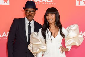 Courtney B. Vance and Angela Bassett at the 54th NAACP Image Awards