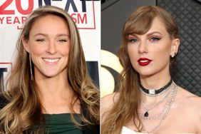 Kylie Kelce attends 2023 Night of Too Many Stars benefiting NEXT; Taylor Swift attends the 66th GRAMMY Awards