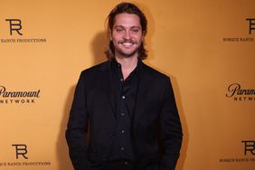 FORT WORTH, TX - NOVEMBER 13: Luke Grimes attends the black carpet during "Yellowstone" Season 5 Fort Worth Premiere at Hotel Drover on November 13, 2022 in Fort Worth, Texas. (Photo by Omar Vega/Getty Images)