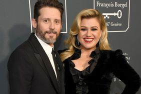 Brandon Blackstock and Kelly Clarkson attend the 25th Annual Critics' Choice Awards at Barker Hangar on January 12, 2020 in Santa Monica, California