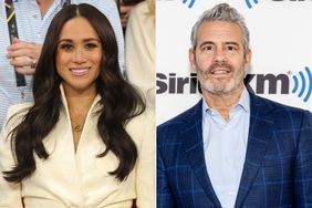Meghan Markle and Andy Cohen