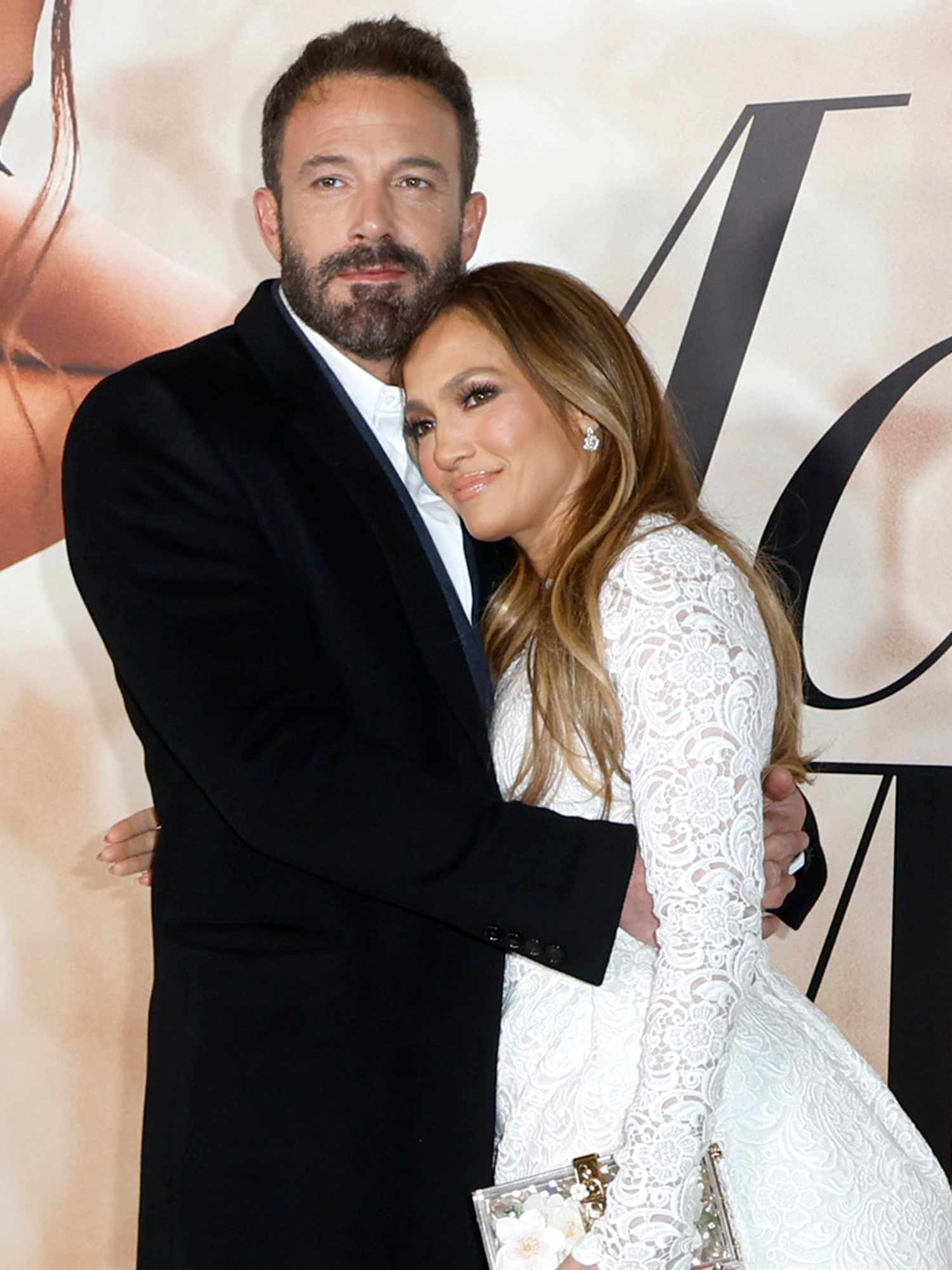 Ben Affleck and Jennifer Lopez at the Los Angeles Special Screening Of "Marry Me" on February 08, 2022 in Los Angeles, California.