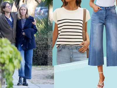 Blueprint Amazon: Gwyneth Paltrow Cropped Wide-Leg Jeans Tout