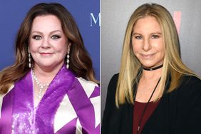 Melissa McCarthy attends the Australian premiere of "The Little Mermaid" at State Theatre on May 22, 2023 in Sydney, Australia; Barbra Streisand attends Barbra Streisand And Jamie Foxx In Conversation At Netflix's FYSEE at Raleigh Studios on June 10, 2018 in Los Angeles, California.