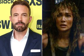 Ben Affleck attends the world premiere of "Air" at the Paramount Theatre during the 2023 SXSW Conference And Festival on March 18, 2023 in Austin, Texas.; Jennifer Lopez as Atlas.