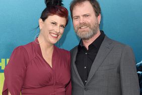 Rainn Wilson and Holiday Reinhorn attend the premiere of Warner Bros. Pictures and Gravity Pictures' 'The Meg' 
