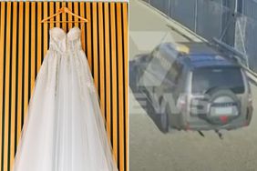 Woman loses wedding dress after leaving on top of ca
