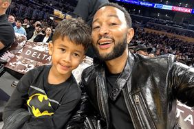 John Legend and his son Miles