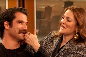 Drew Barrymore Interviews Tyler Posey While Shaving Off his Mustache
