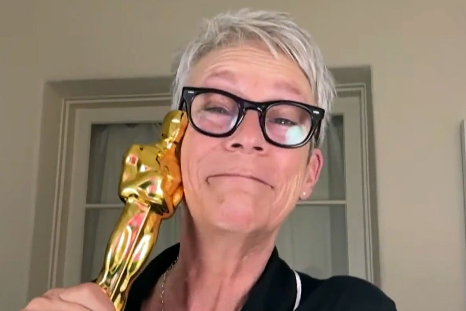 Jamie Lee Curtis Tears Up on Today Show Watching Oscars 2023 Speech Back: 'I'm a Little Weepy