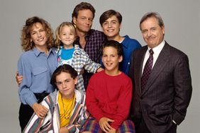 BOY MEETS WORLD - Gallery - Shoot Date: July 29, 1993. (Photo by ABC Photo Archives/Disney General Entertainment Content via Getty Images) L-R: BETSY RANDLE;RIDER STRONG;LILY NICKSAY;WILLIAM RUSS;BEN SAVAGE;WILL FRIEDLE;WILLIAM DANIELS