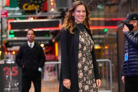 Hilary Swank is seen at GMA
