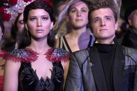Jennifer Lawrence, Josh Hutcherson The Hunger Games - Catching Fire - 2013 Director: Francis Lawrence Lionsgate USA Scene Still Hunger Games - L'embrasement